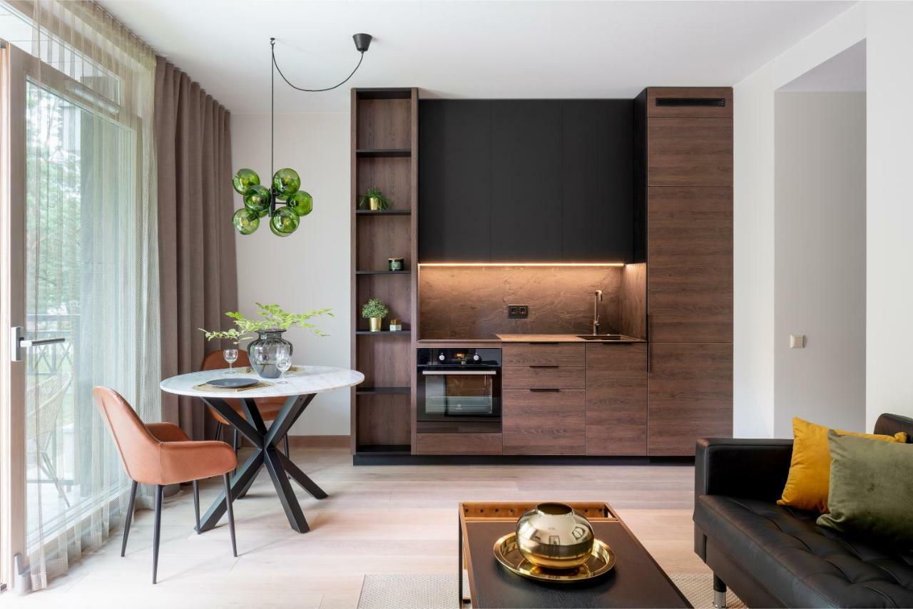 Modern Boutique Apartment In The City Center Druskininkai Bagian luar foto